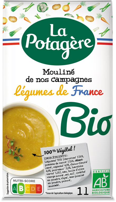 Mouliné de nos campagnes Légumes de France 1L