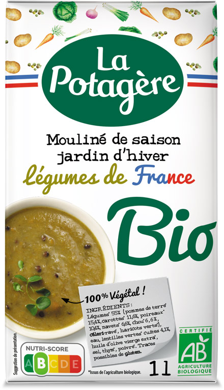 Mouliné de saison Jardin d’hiver Légumes de France 1L